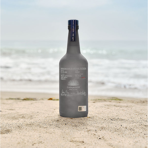 bottle of casamigos Mezcal Joven